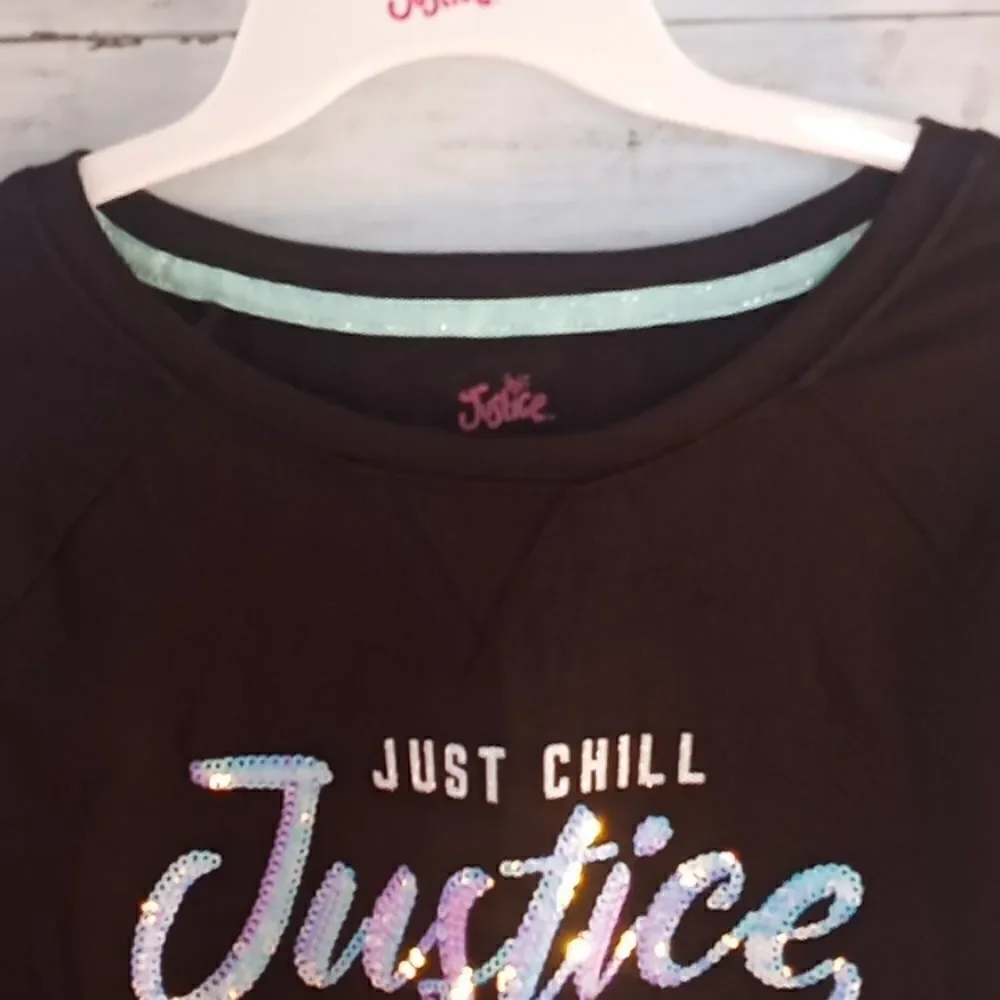 GIRLS Graphic Justice Long Sleeve Tee